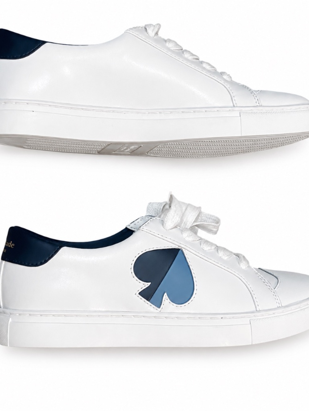 Kate Spade | White Sneakers | Size 8.5 - Picture 2 of 5